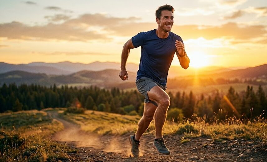 L-Citrulline or L-Arginine Which Is Better: Healthy male runner demonstrating how l citrulline raises plasma arginine levels for sustained stamina.