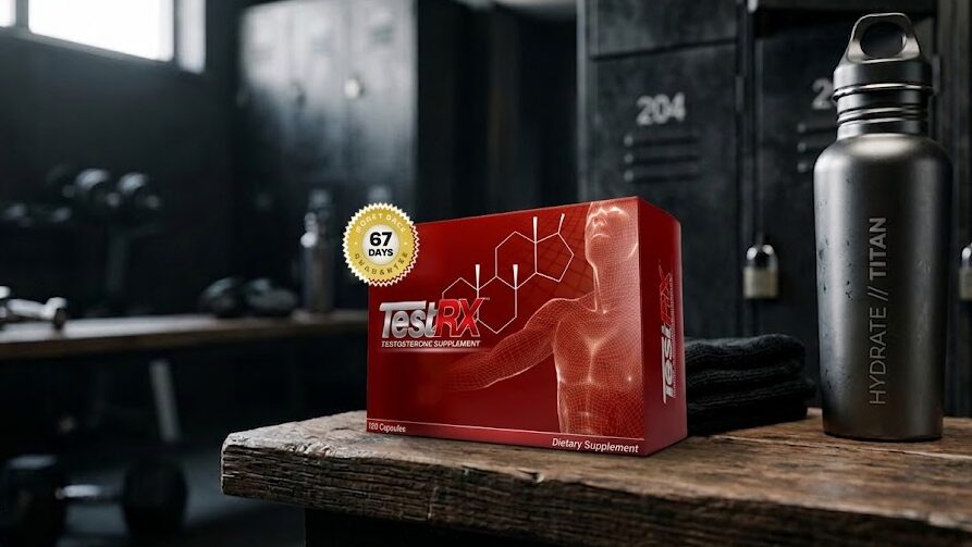 How to Increase Male Testosterone: A display of high-quality natural vitamins and minerals used to safely increase male testosterone.